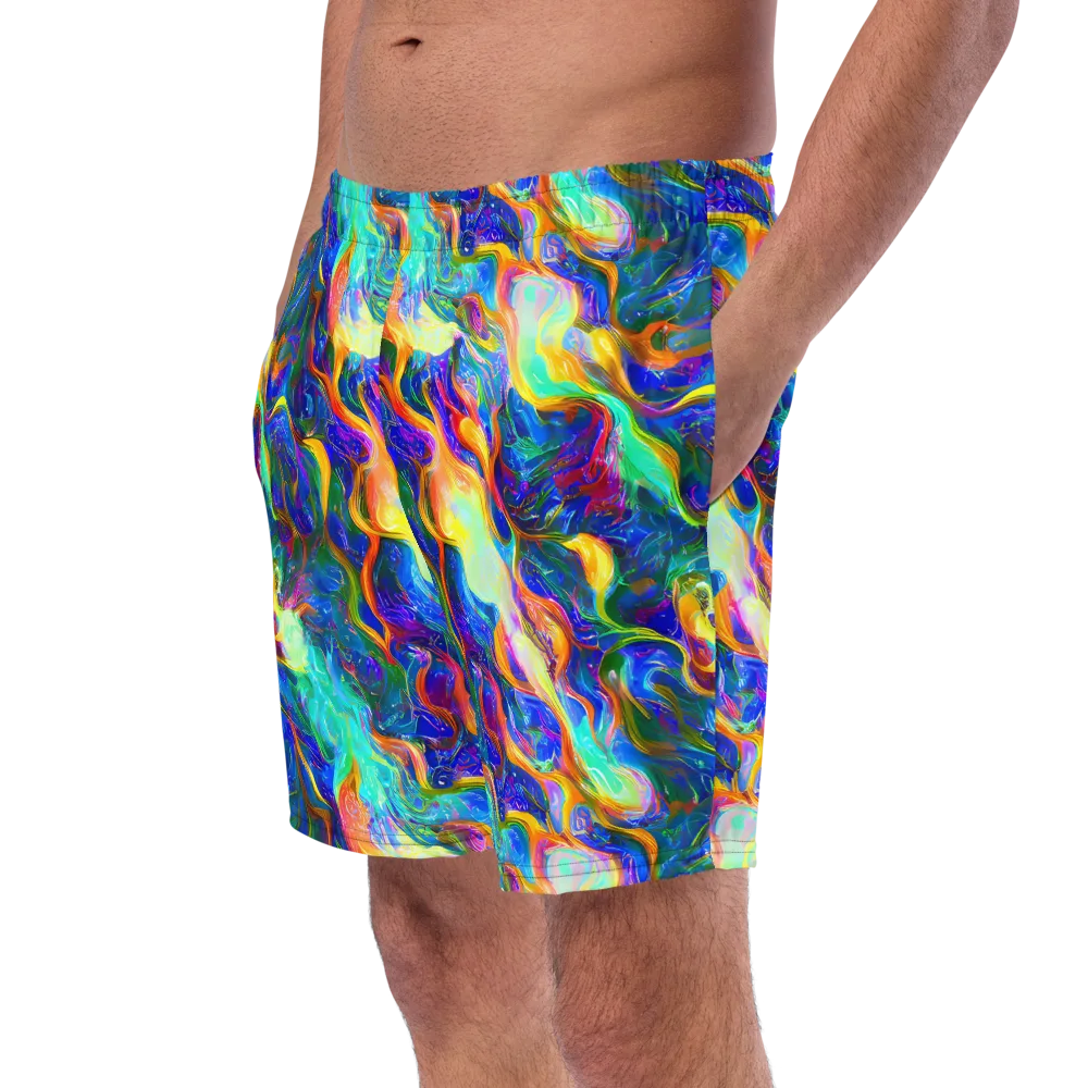 Mango Glasshouse on Swim Trunks — Left Front
