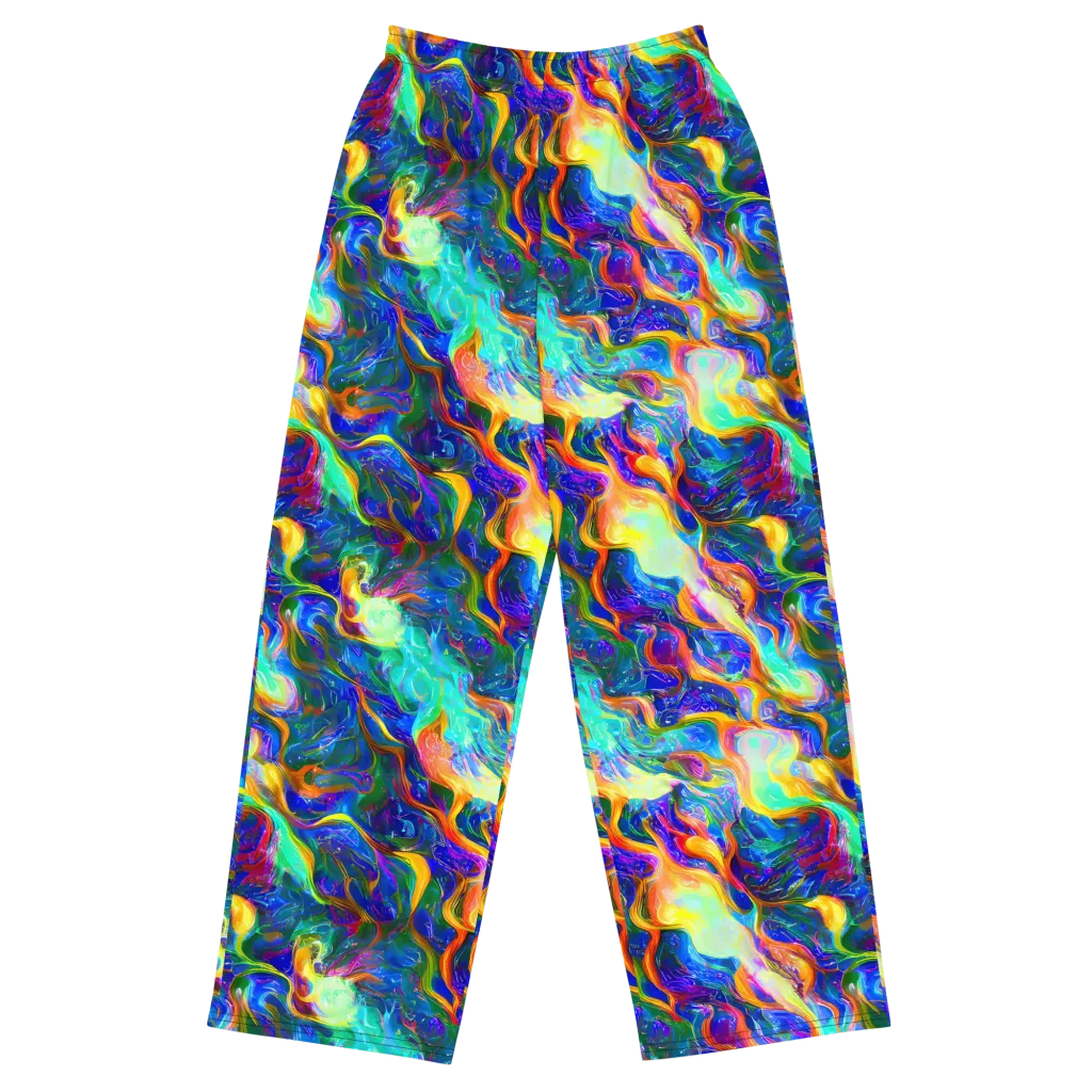 Mango Glasshouse on Wide-Leg Pants — Front