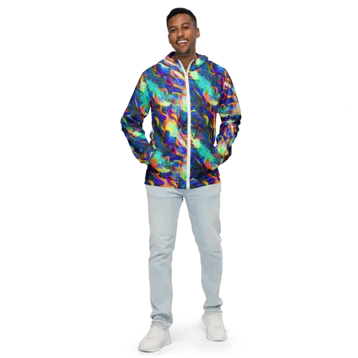 Mango Glasshouse on a Men's Windbreaker