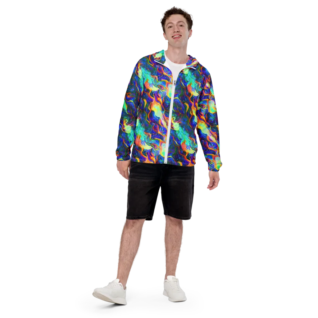 Mango Glasshouse on Men's Windbreaker — Front