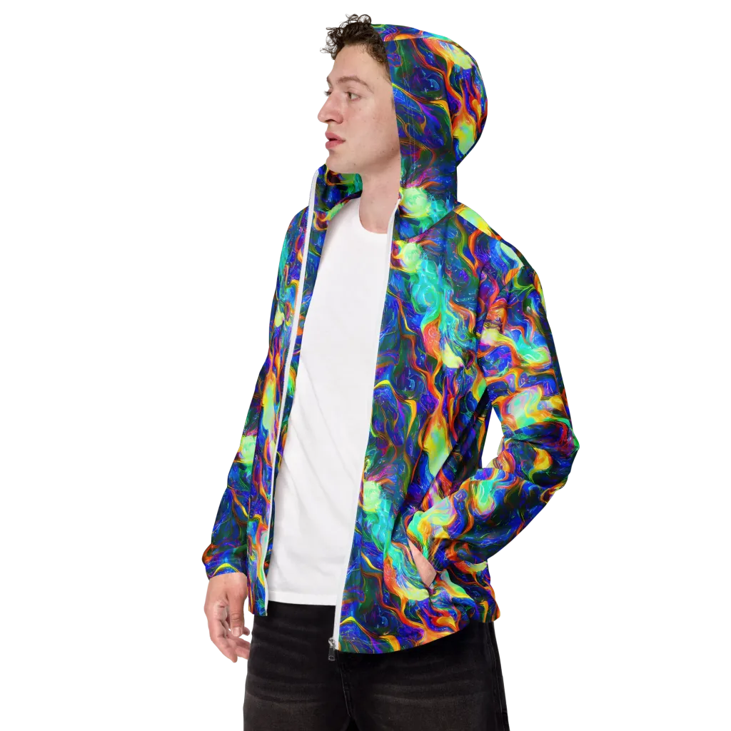 Mango Glasshouse on Men's Windbreaker — Left Front