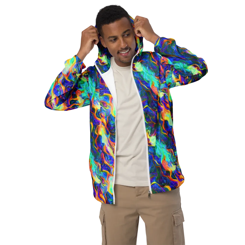 Mango Glasshouse on Men's Windbreaker — Front