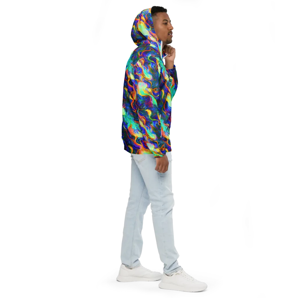 Mango Glasshouse on Men's Windbreaker — Right