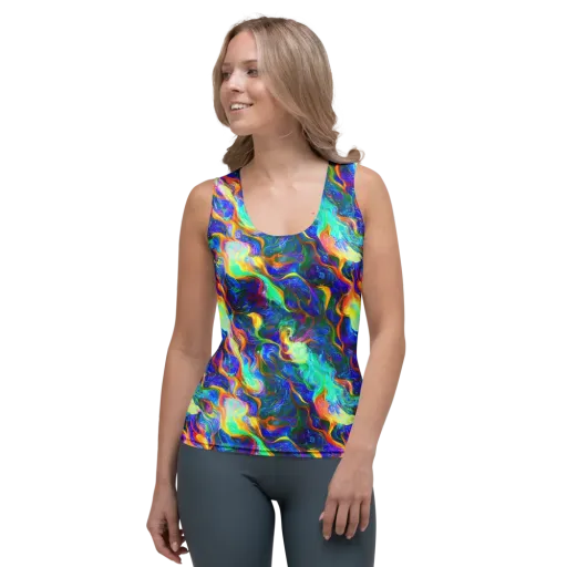 Mango Glasshouse on a Women's Tank Top