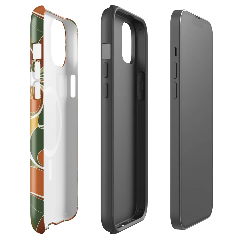 Autumn Bloom on MagSafe Tough Case for iPhone® — Front
