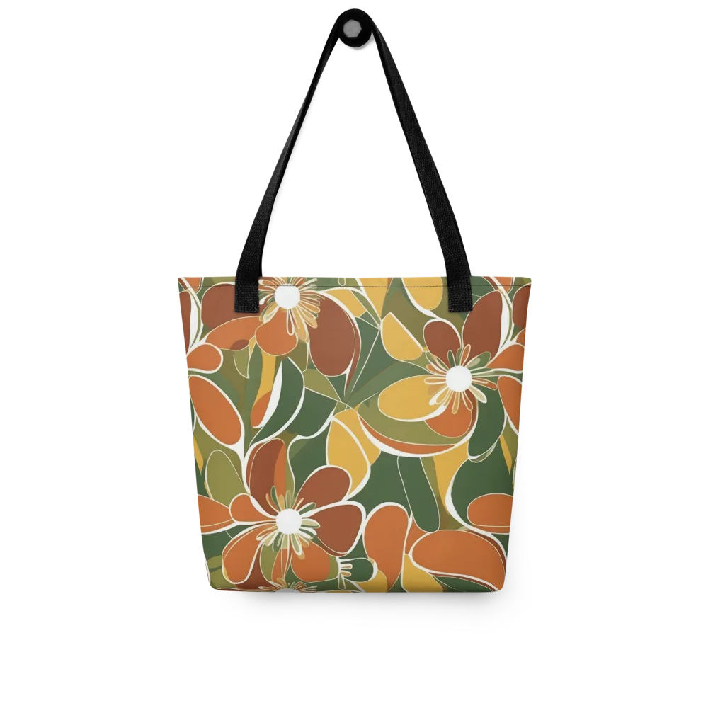 Autumn Bloom on Tote Bag — Front