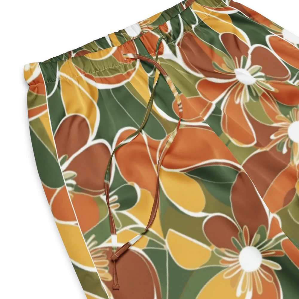 Autumn Bloom on Women's Pajama Pants — Product details