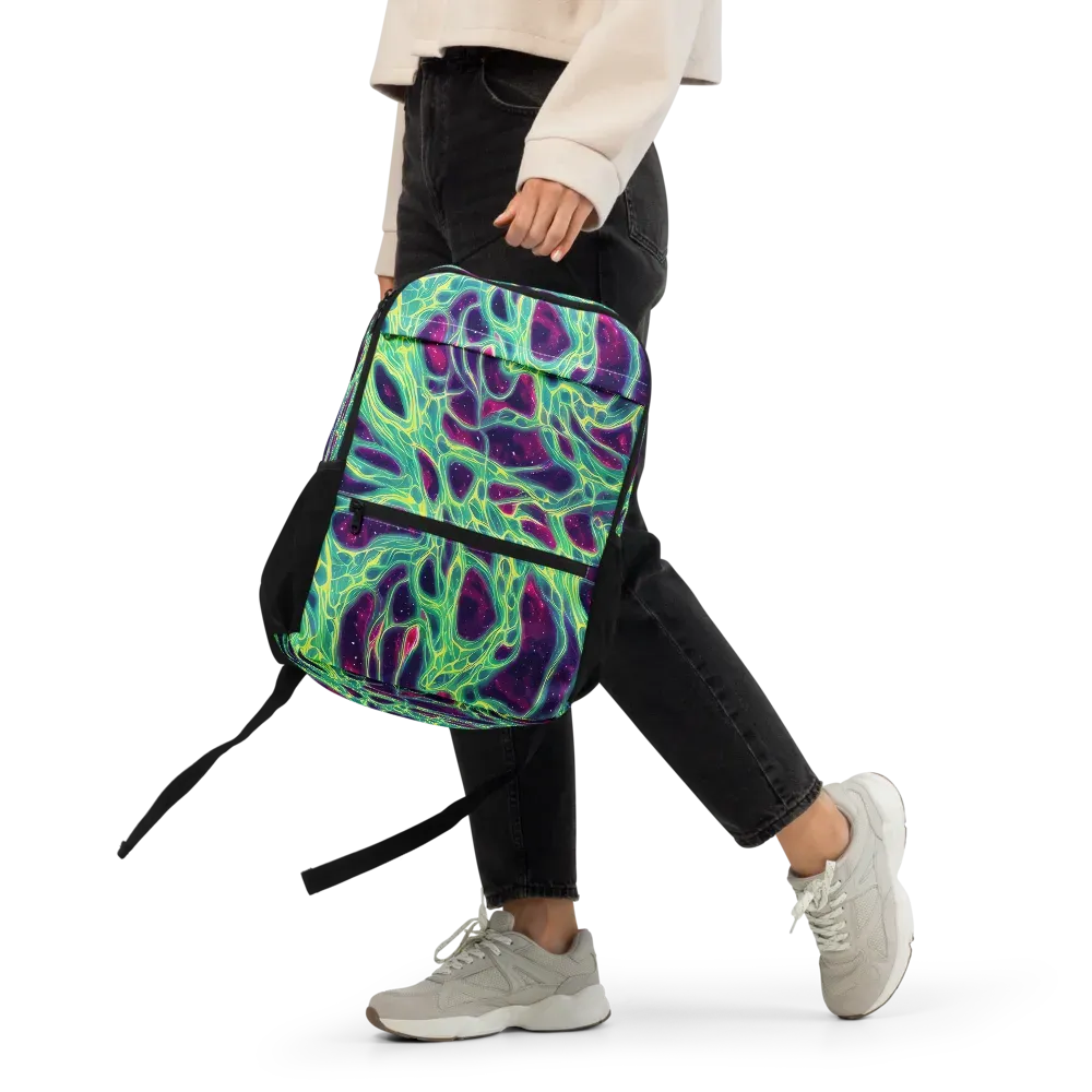 Luminous Synapse on Utility Backpack — Front