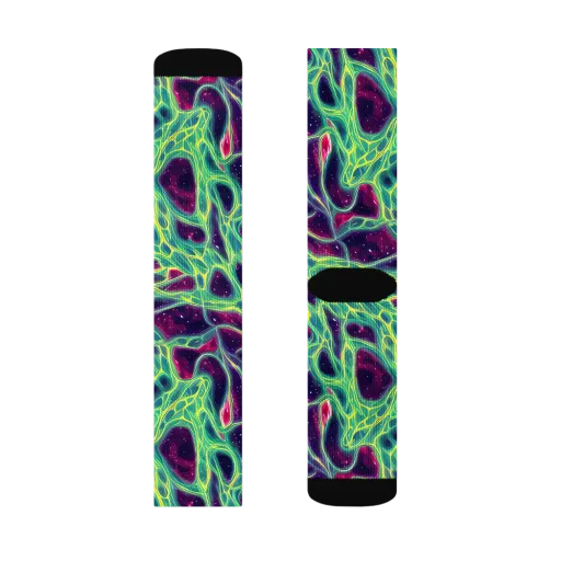 Luminous Synapse on a Socks