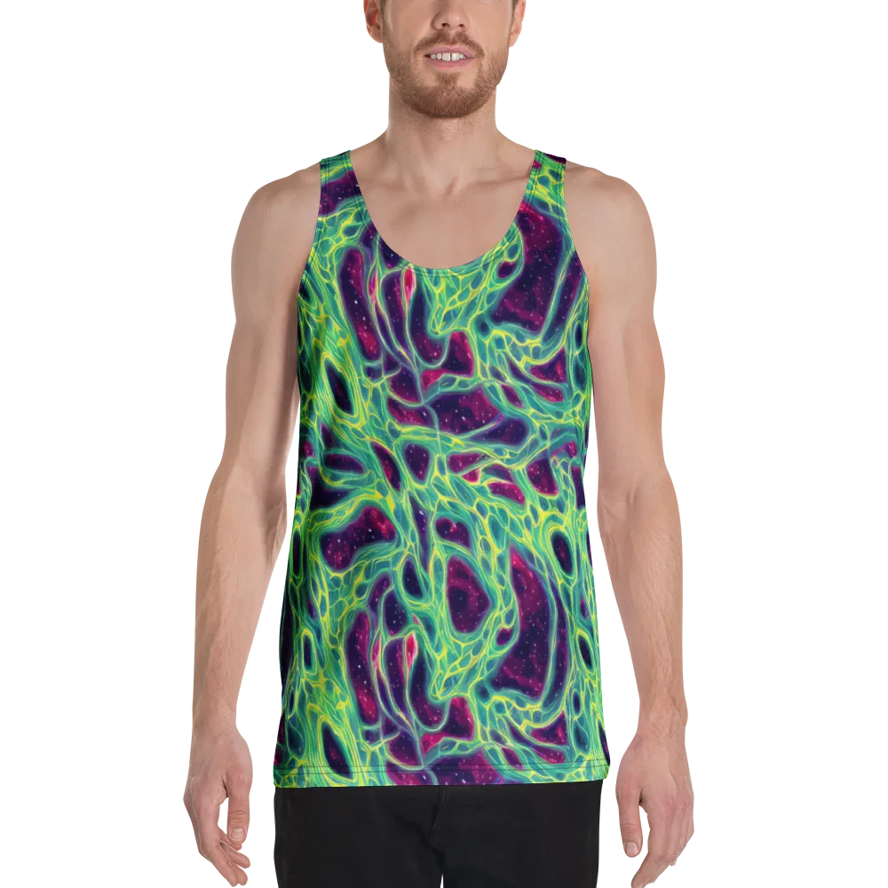Luminous Synapse on Men's Tank Top — Front