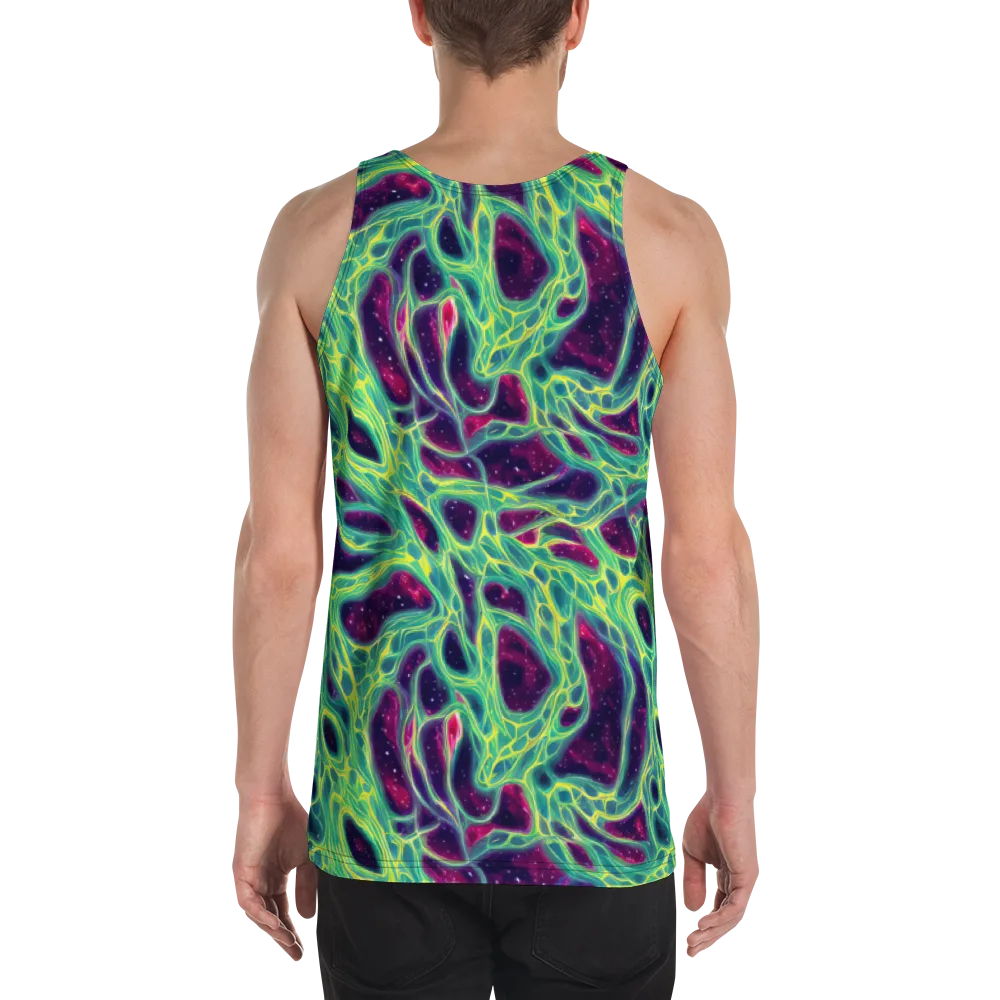 Luminous Synapse on Men's Tank Top — Back