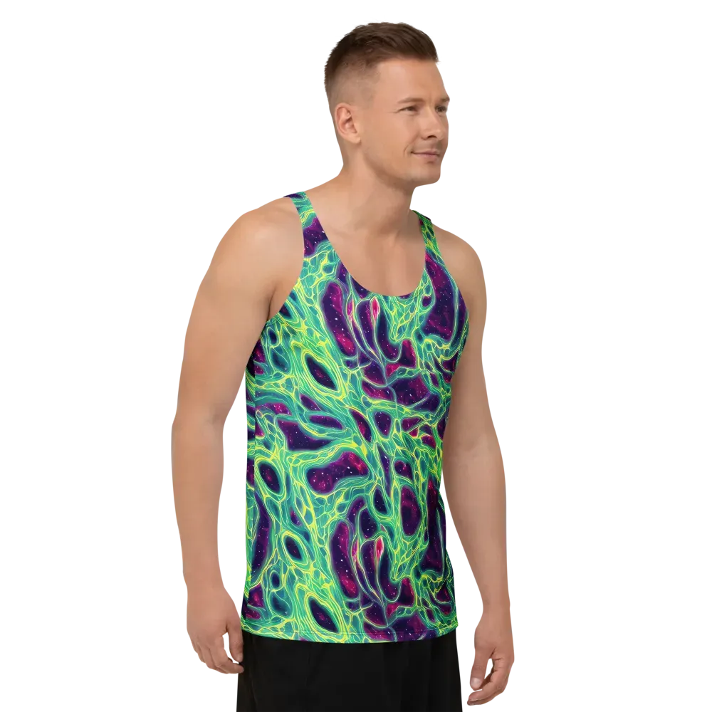 Luminous Synapse on Men's Tank Top — Right Front