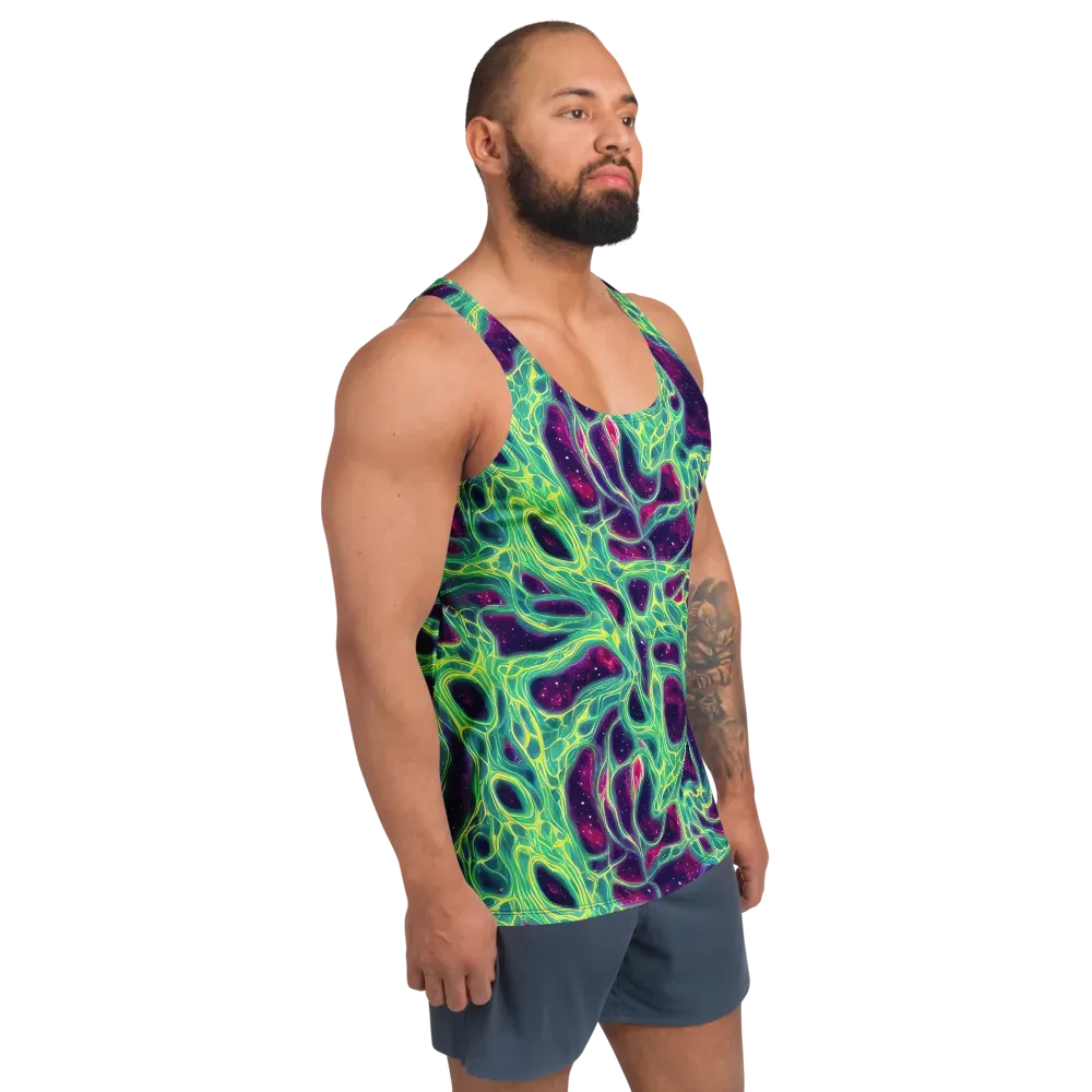 Luminous Synapse on Men's Tank Top — Right Front