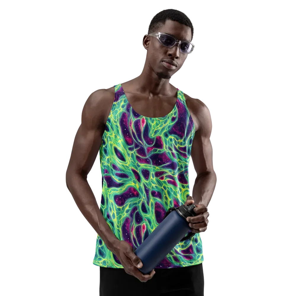 Luminous Synapse on Men's Tank Top — Front