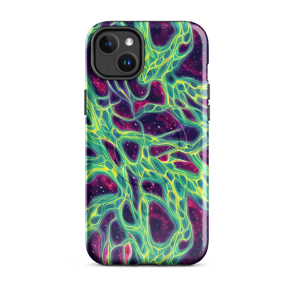 Luminous Synapse on MagSafe Tough Case for iPhone® — Front