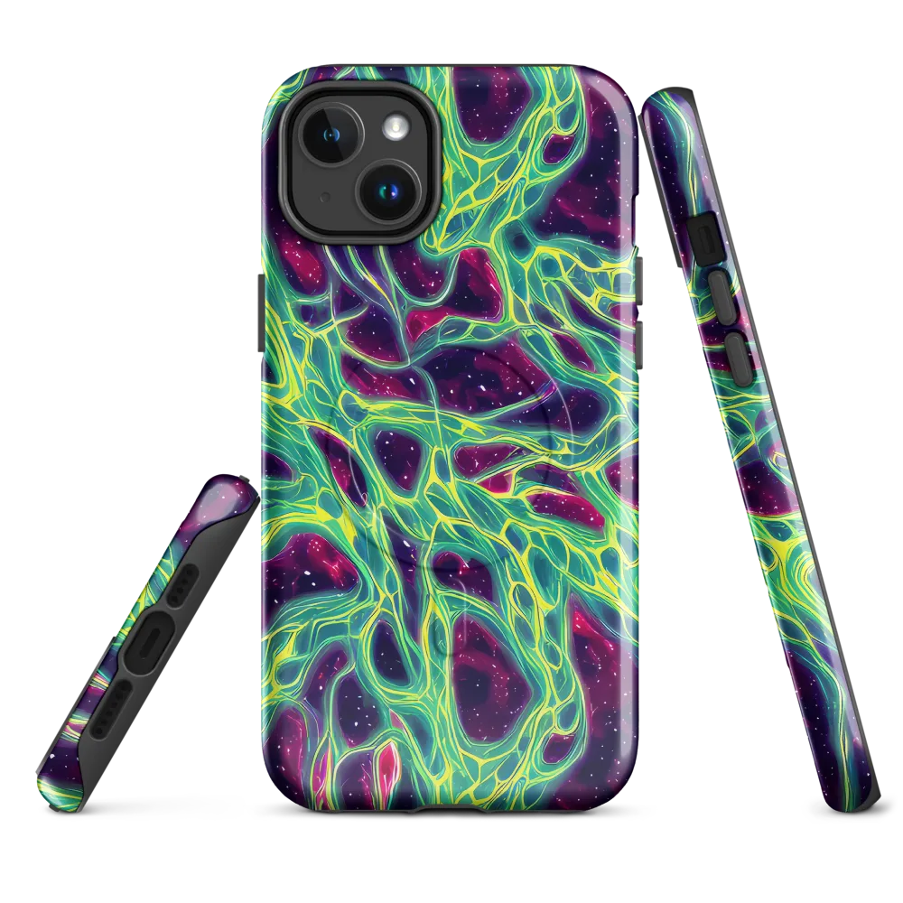 Luminous Synapse on MagSafe Tough Case for iPhone® — Front