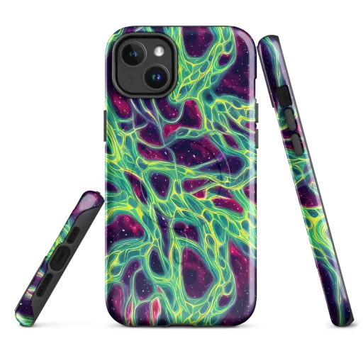Luminous Synapse on a MagSafe Tough Case for iPhone®
