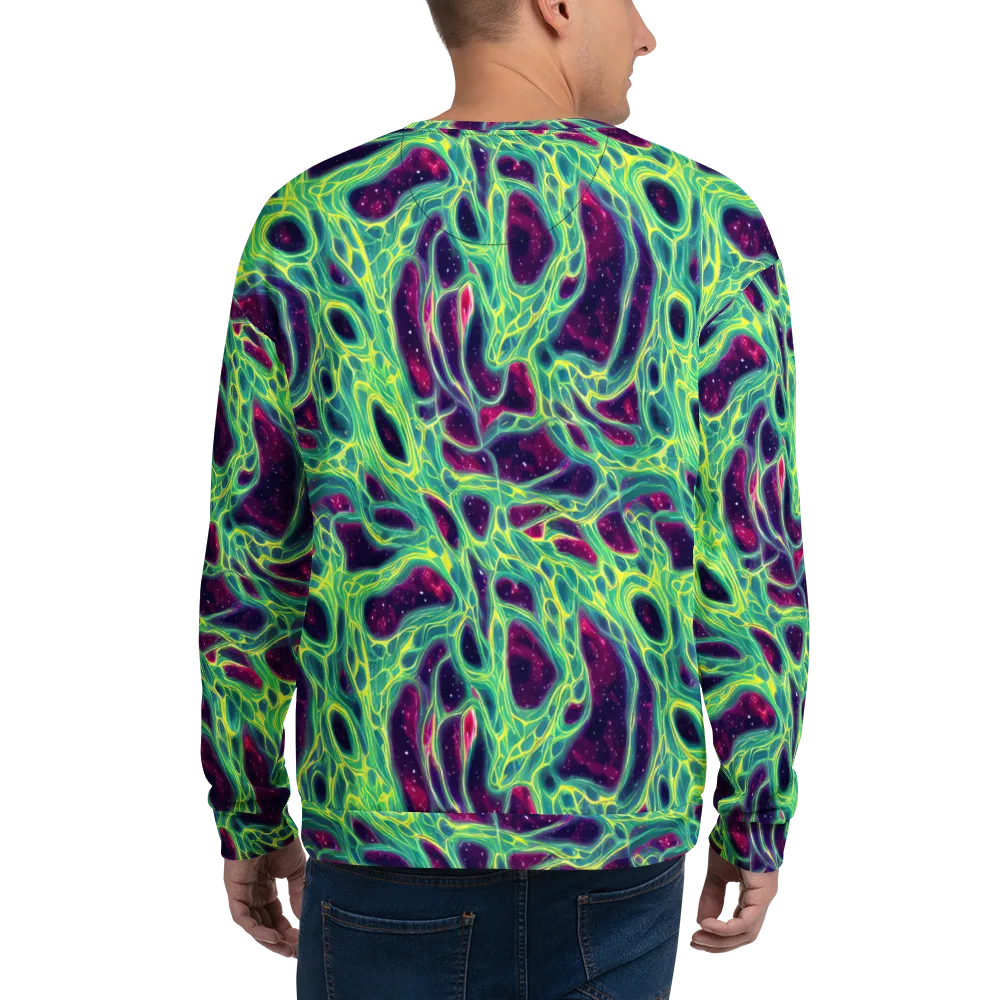 Luminous Synapse on Sweatshirt — Back