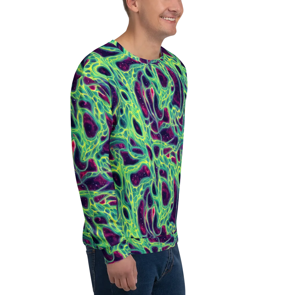 Luminous Synapse on Sweatshirt — Right Front