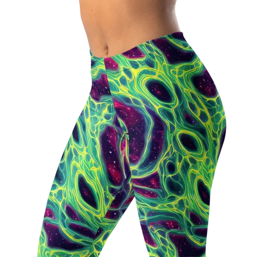 Luminous Synapse on a Leggings