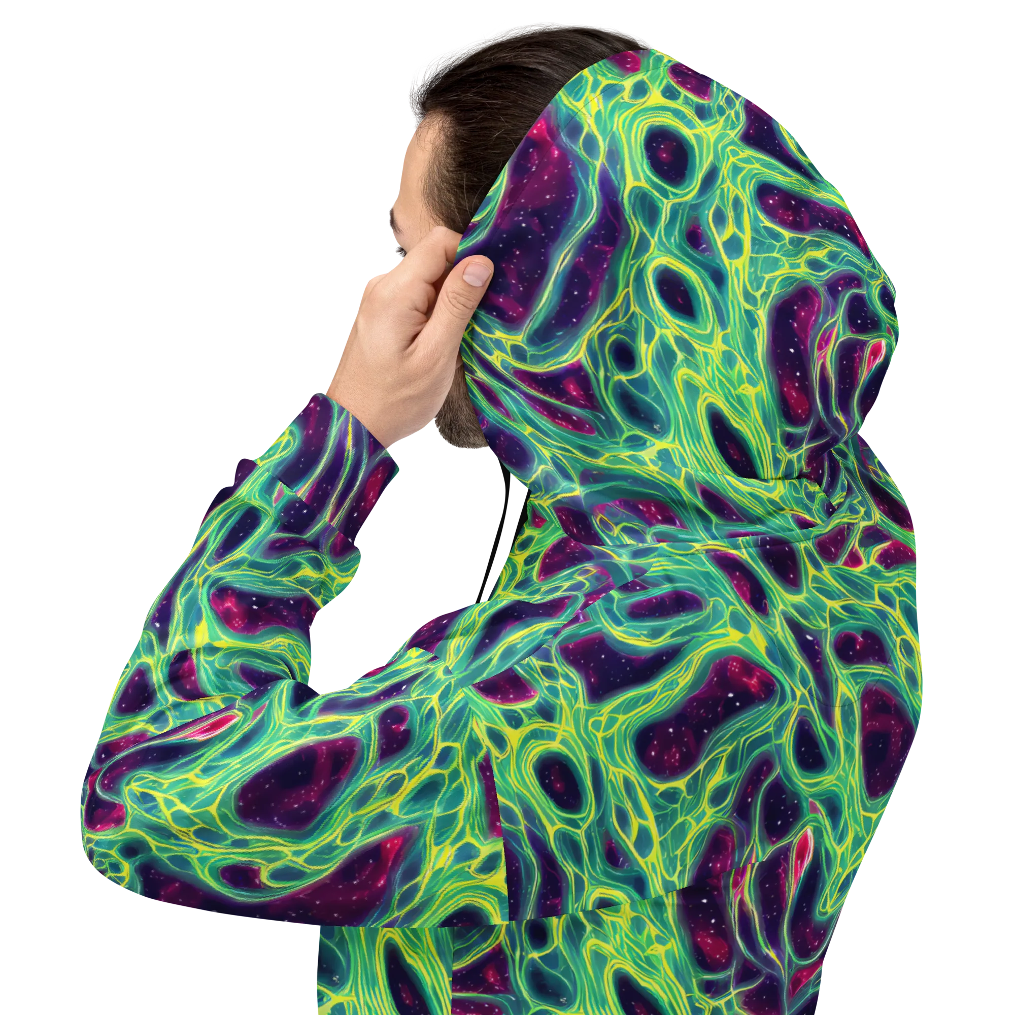 Luminous Synapse on Hoodie — Back