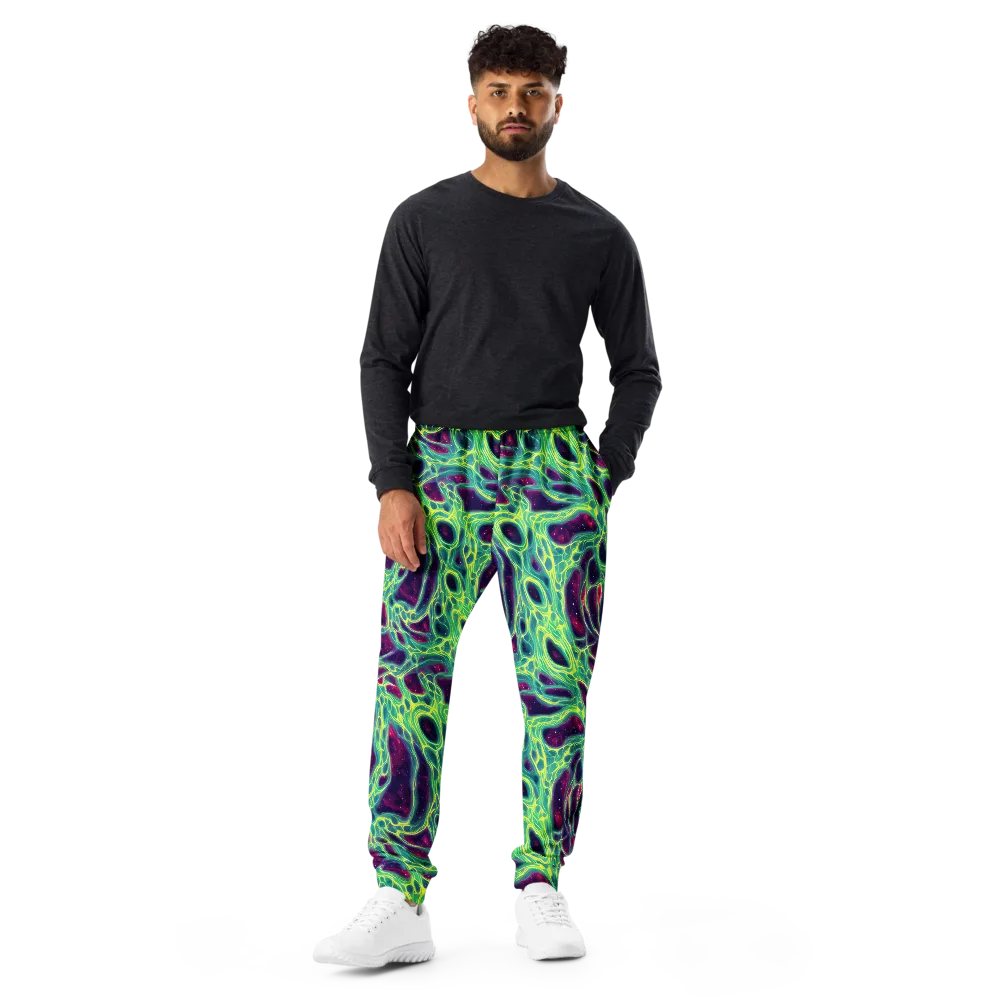 Luminous Synapse on Men's Joggers — Front