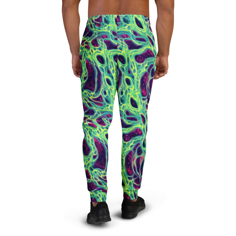 Luminous Synapse on Men's Joggers — Back