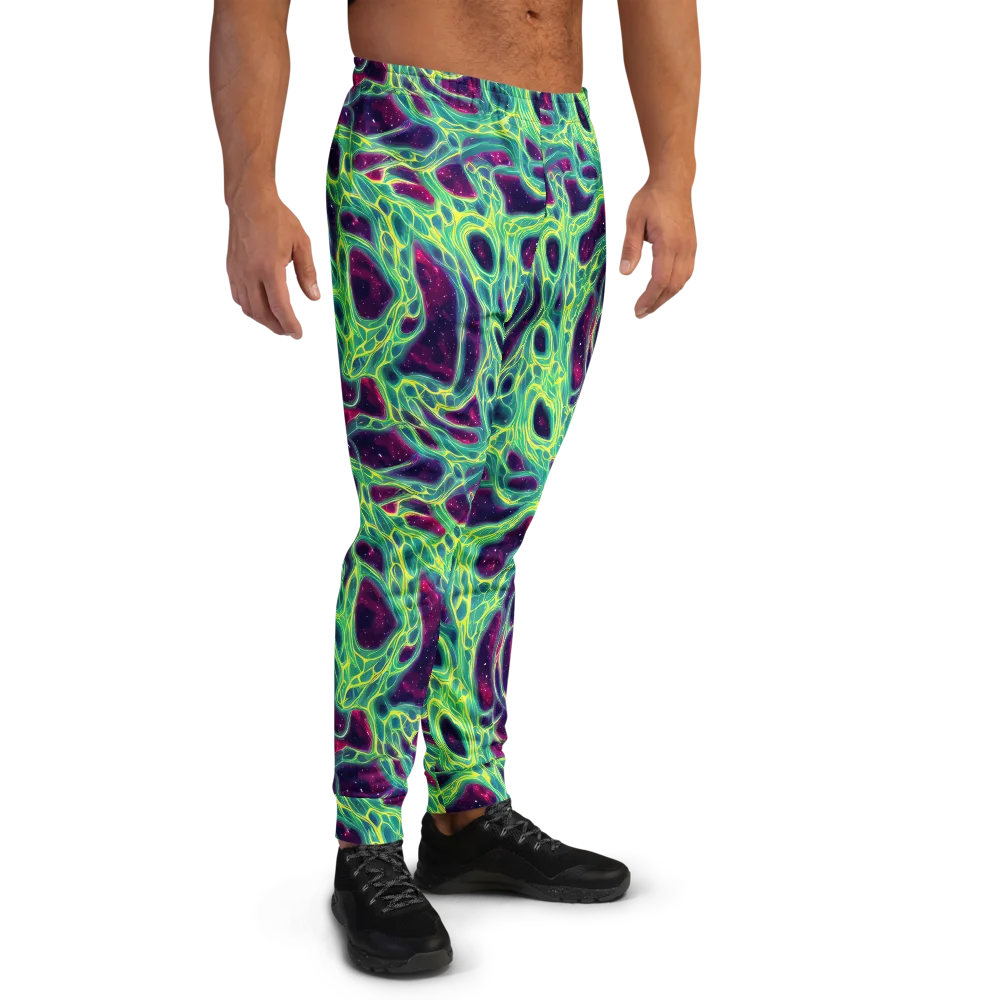 Luminous Synapse on Men's Joggers — Right
