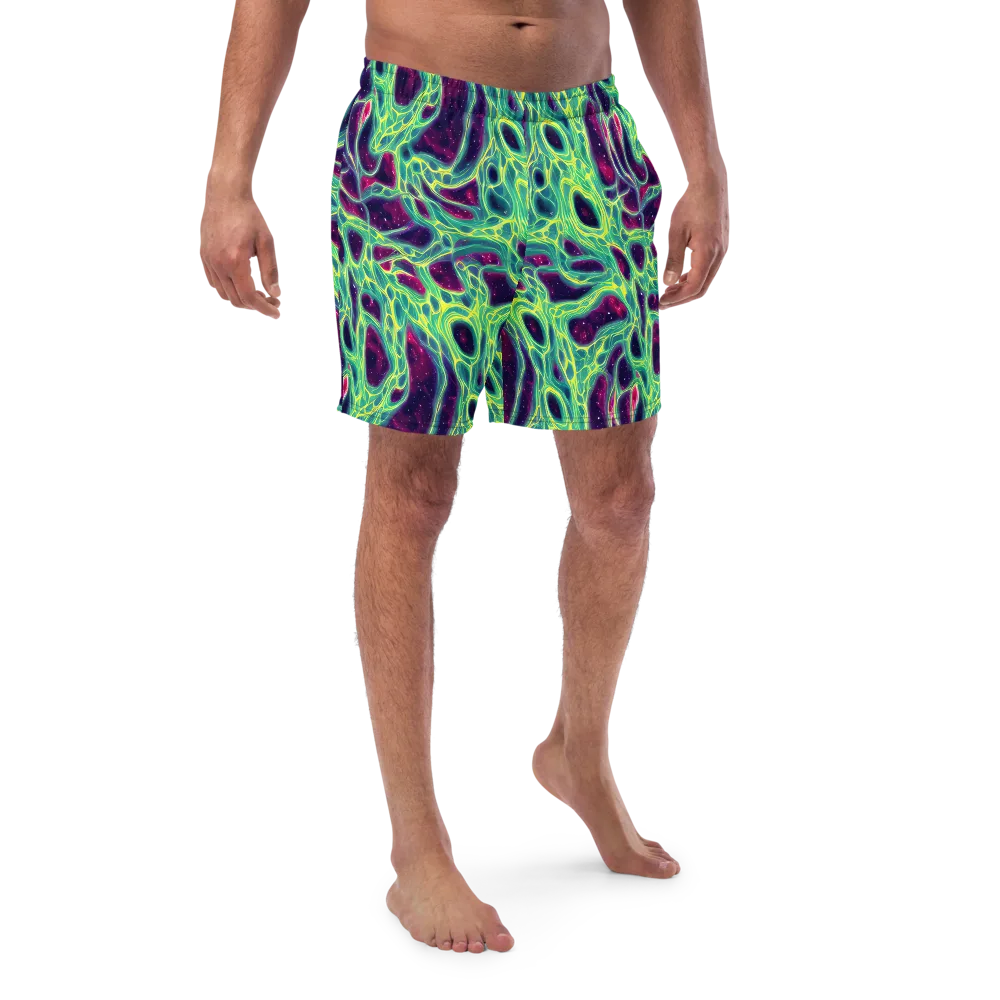 Luminous Synapse on Swim Trunks — Front