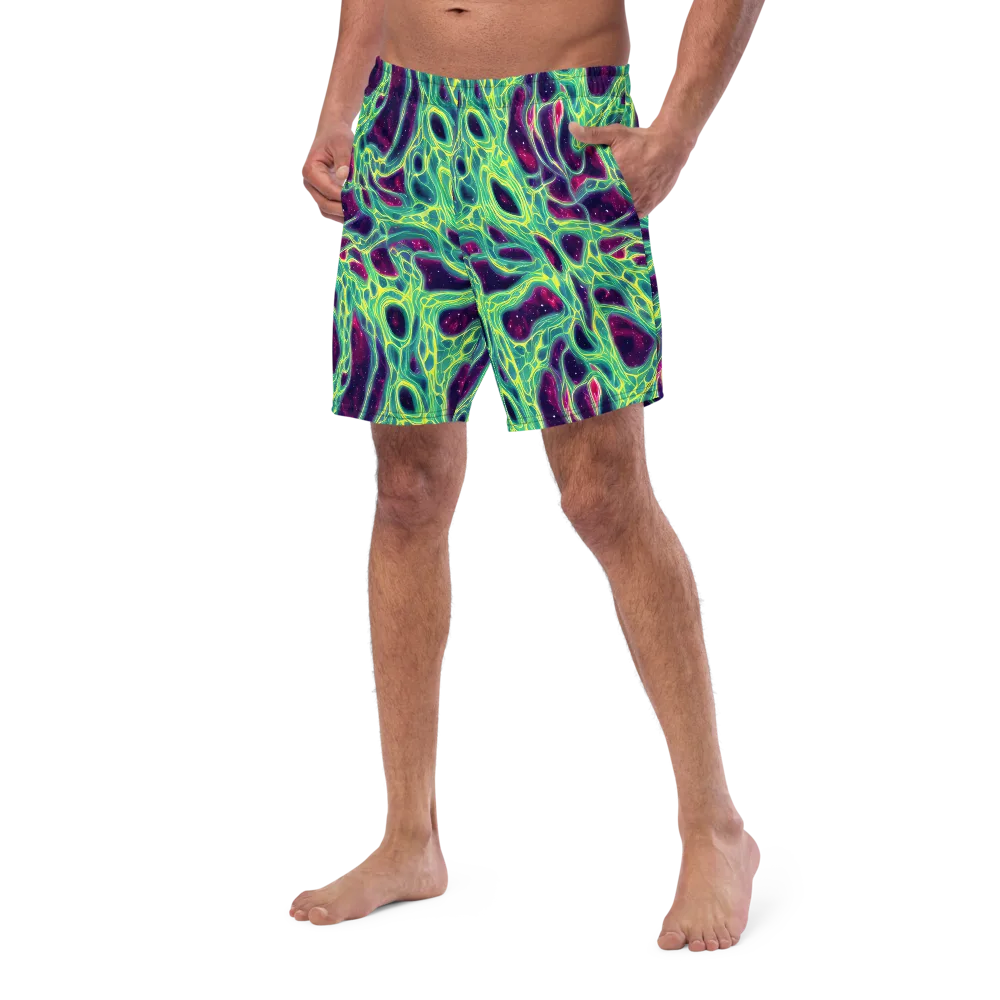 Luminous Synapse on Swim Trunks — Left Front