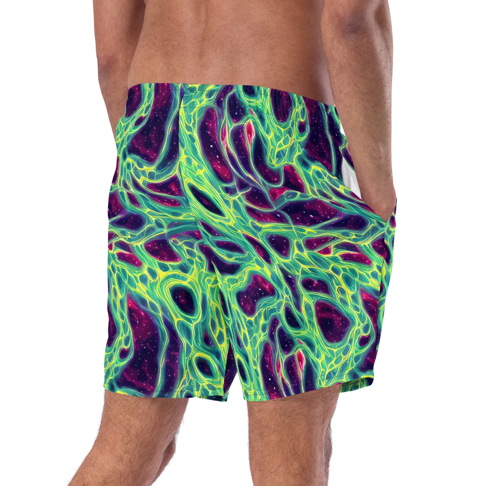 Luminous Synapse on Swim Trunks — Right Back