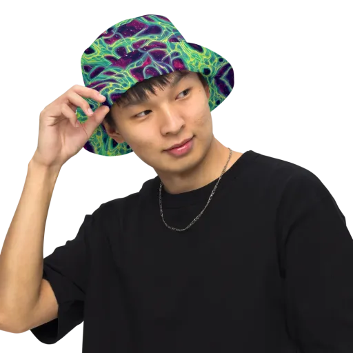 Luminous Synapse on a Reversible Bucket Hat