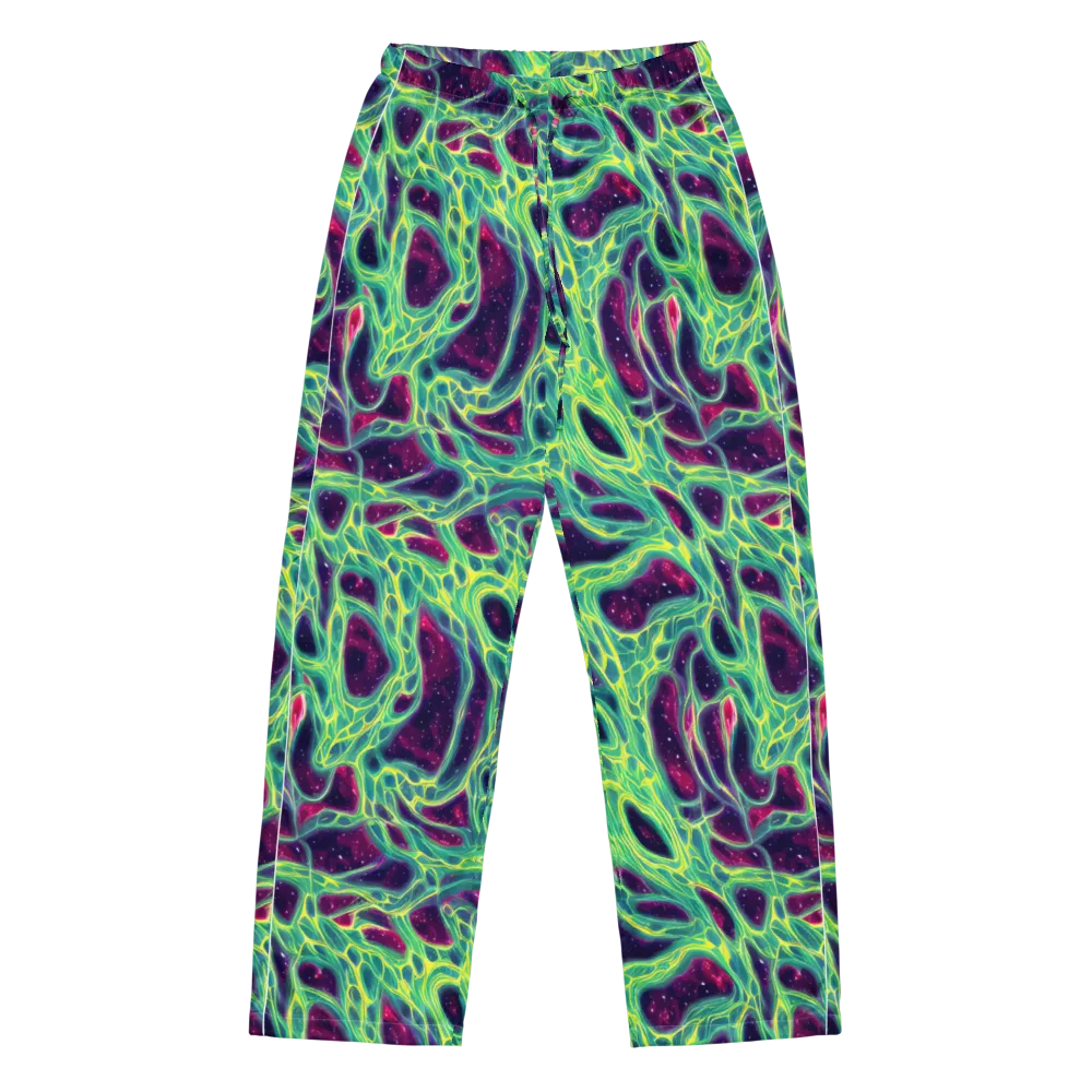 Luminous Synapse on Women's Pajama Pants — Front
