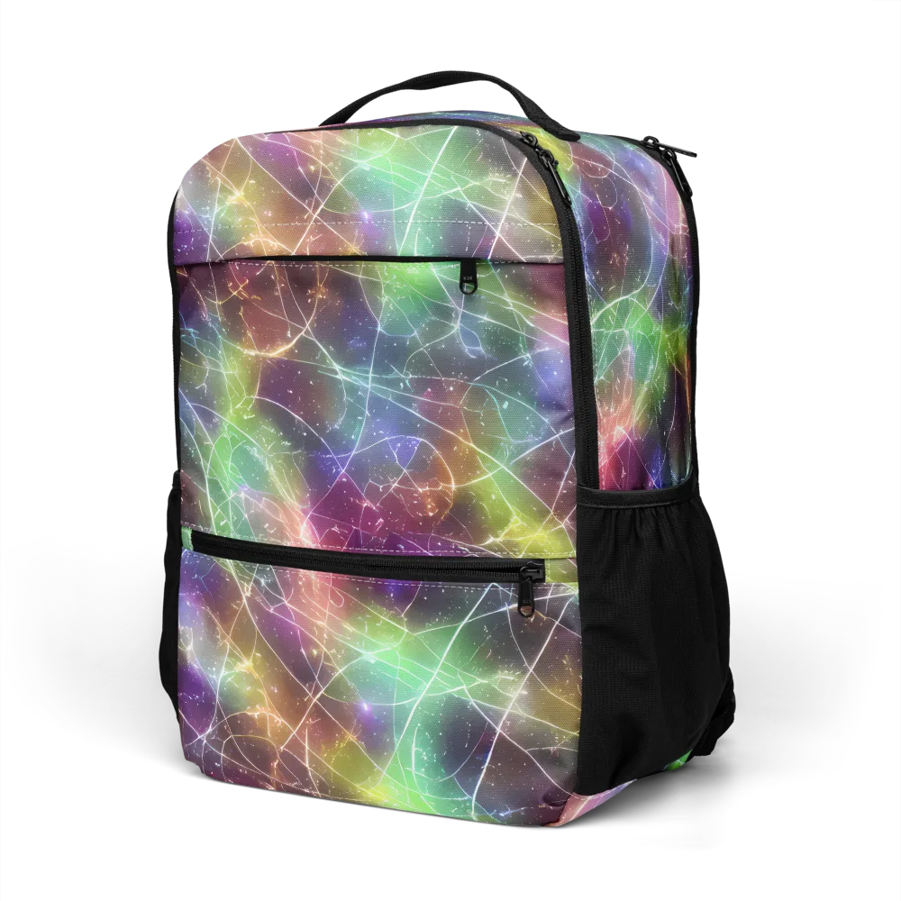 Shattered Starlight on Utility Backpack — Left Front