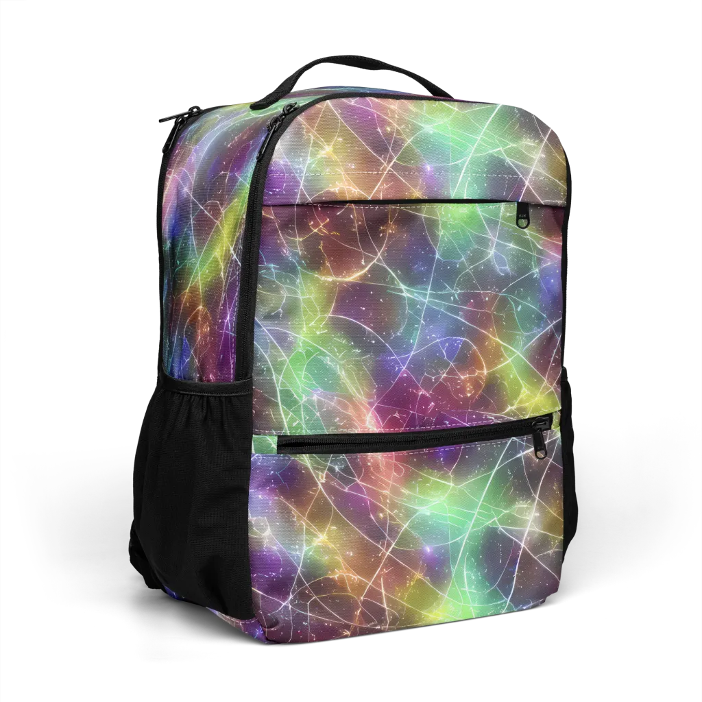 Shattered Starlight on Utility Backpack — Right Front