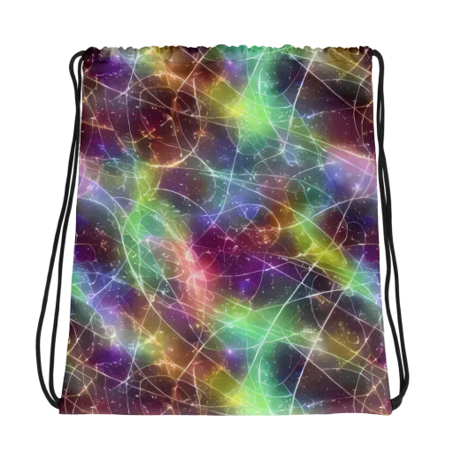 Shattered Starlight on a Drawstring Bag