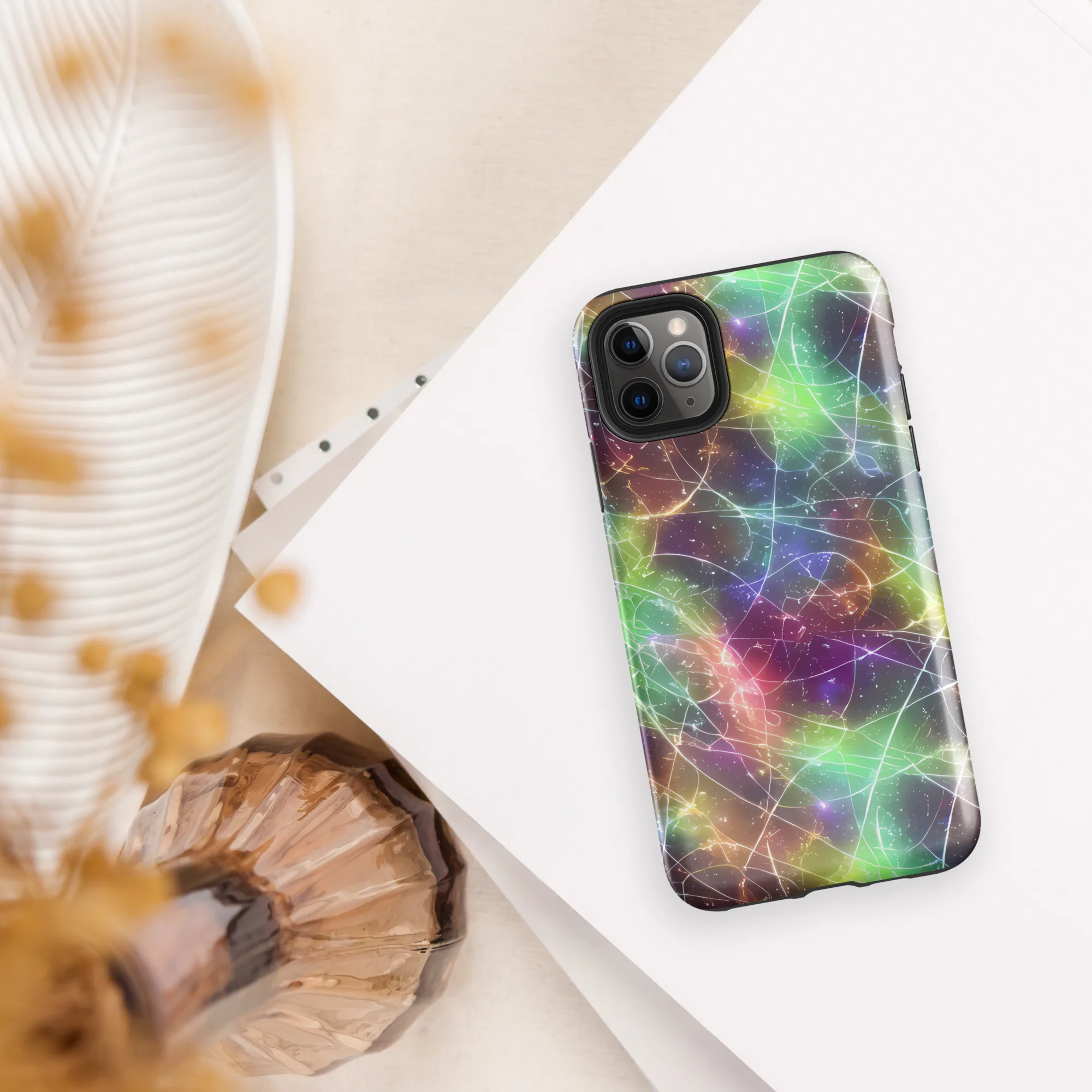 Shattered Starlight on Tough Case for iPhone® — Front