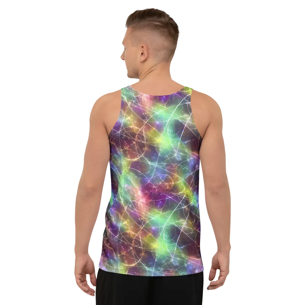 Shattered Starlight on Men's Tank Top — Back