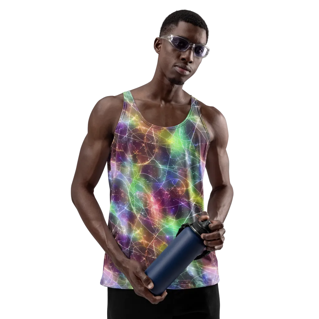 Shattered Starlight on Men's Tank Top — Front
