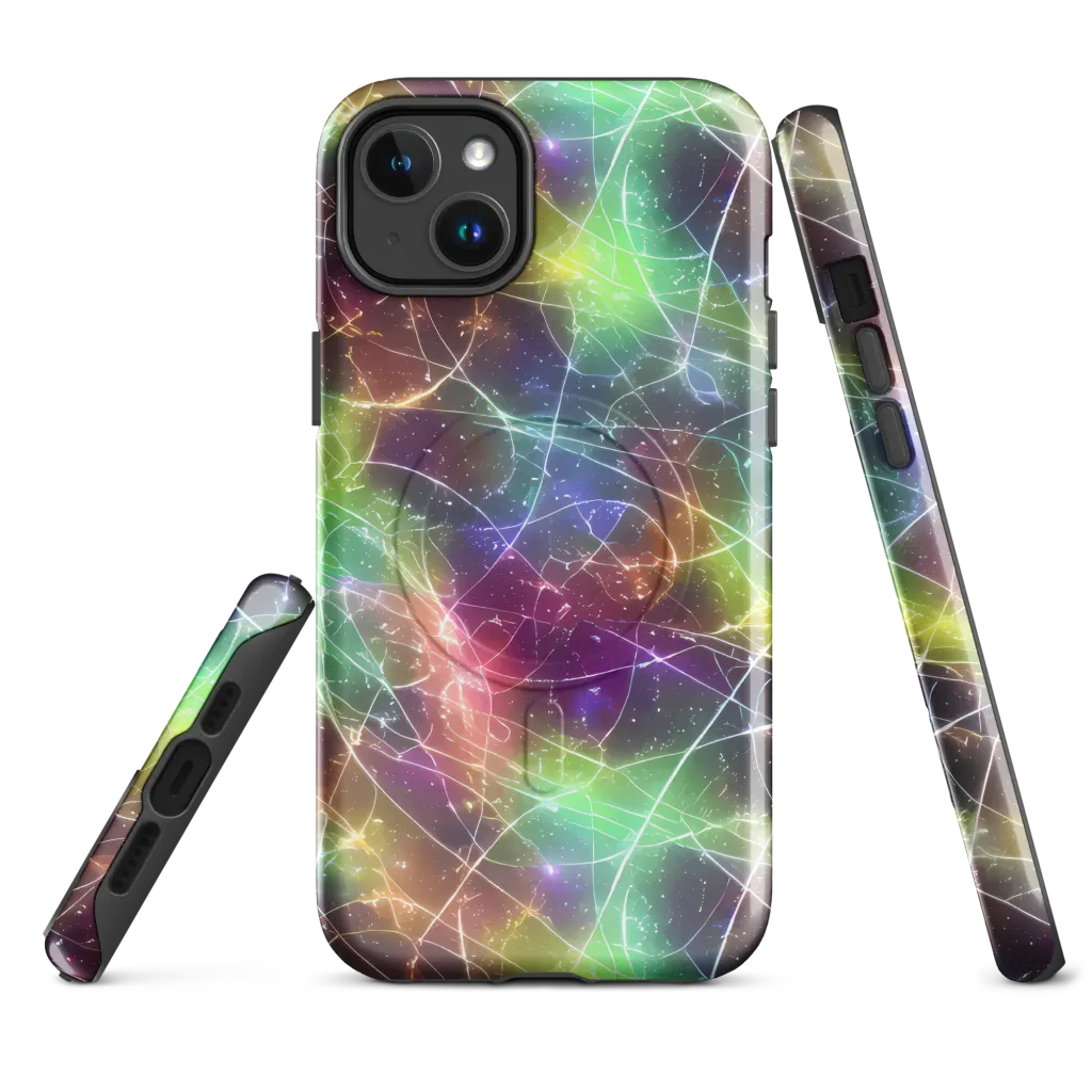 Shattered Starlight on MagSafe Tough Case for iPhone® — Front