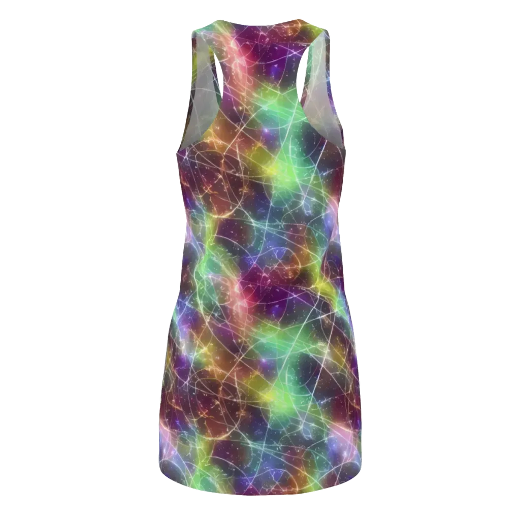 Shattered Starlight on Racerback Dress — Back