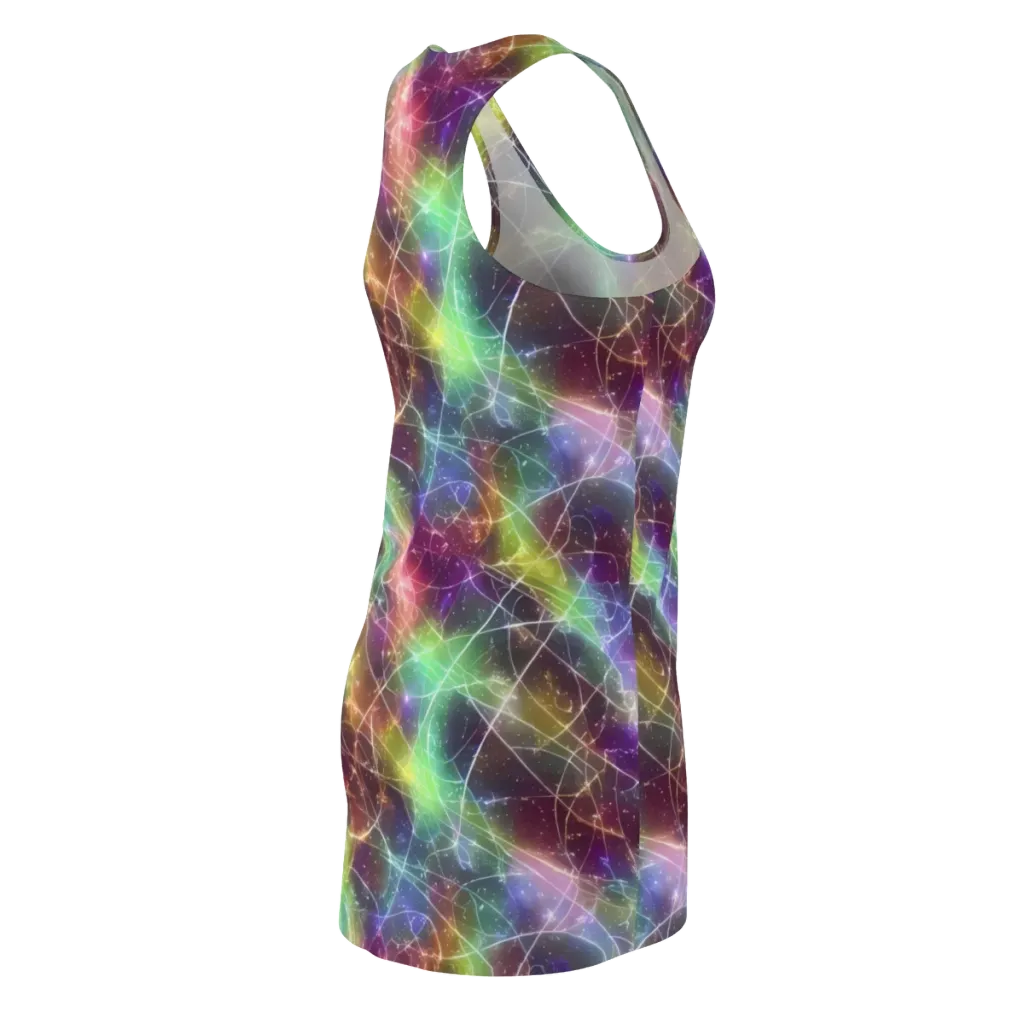 Shattered Starlight on Racerback Dress — Back Side