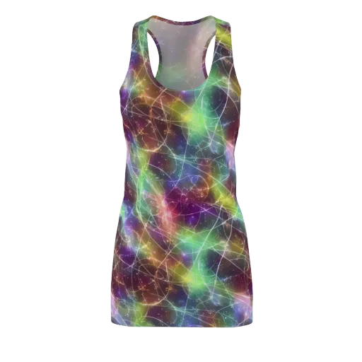 Shattered Starlight on a Racerback Dress