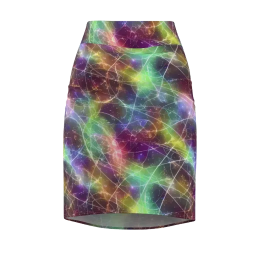 Shattered Starlight on a Pencil Skirt