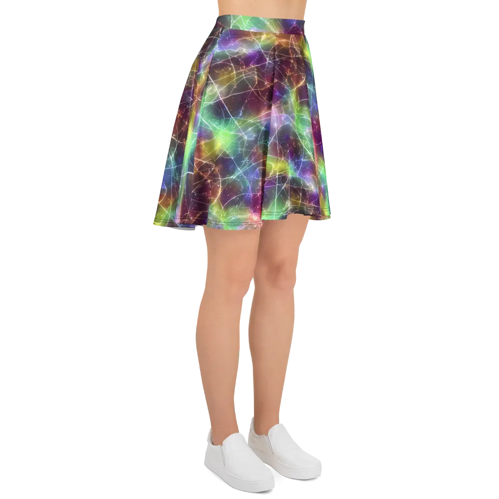 Shattered Starlight on Skater Skirt — Right