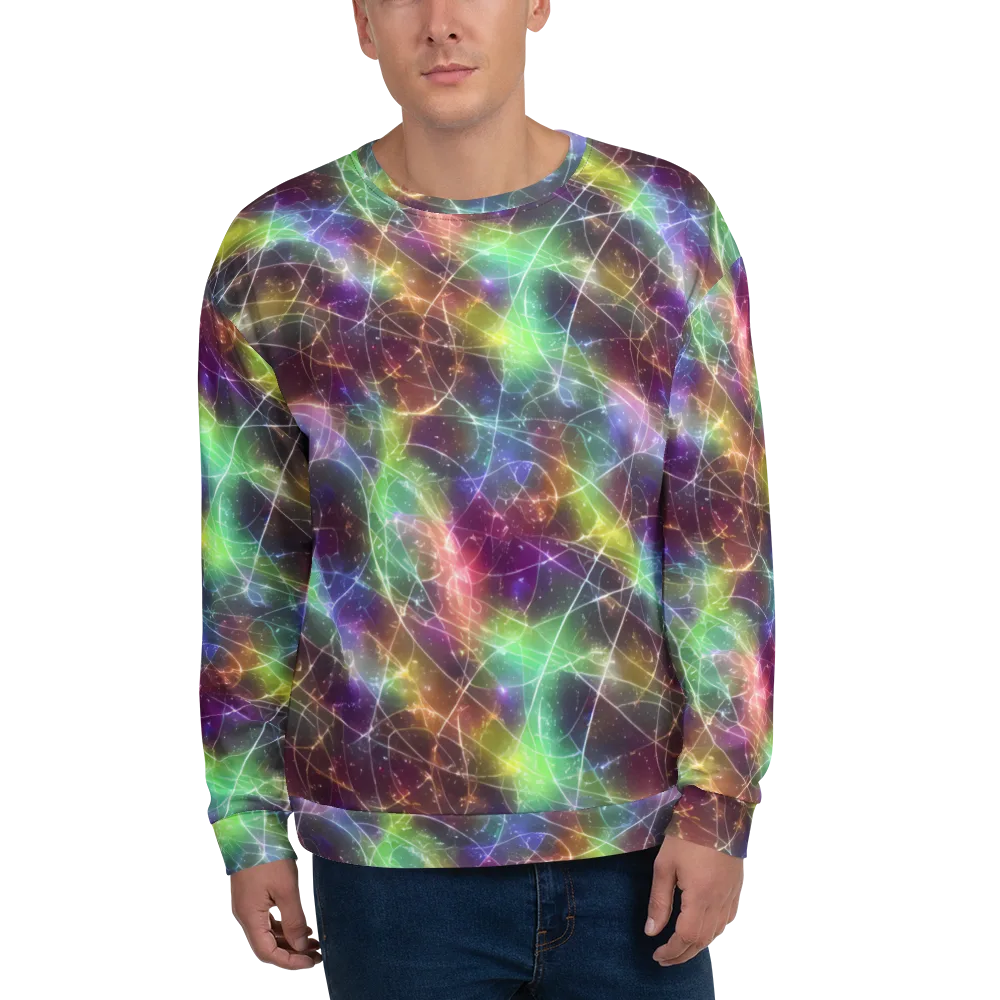 Shattered Starlight on Sweatshirt — Front
