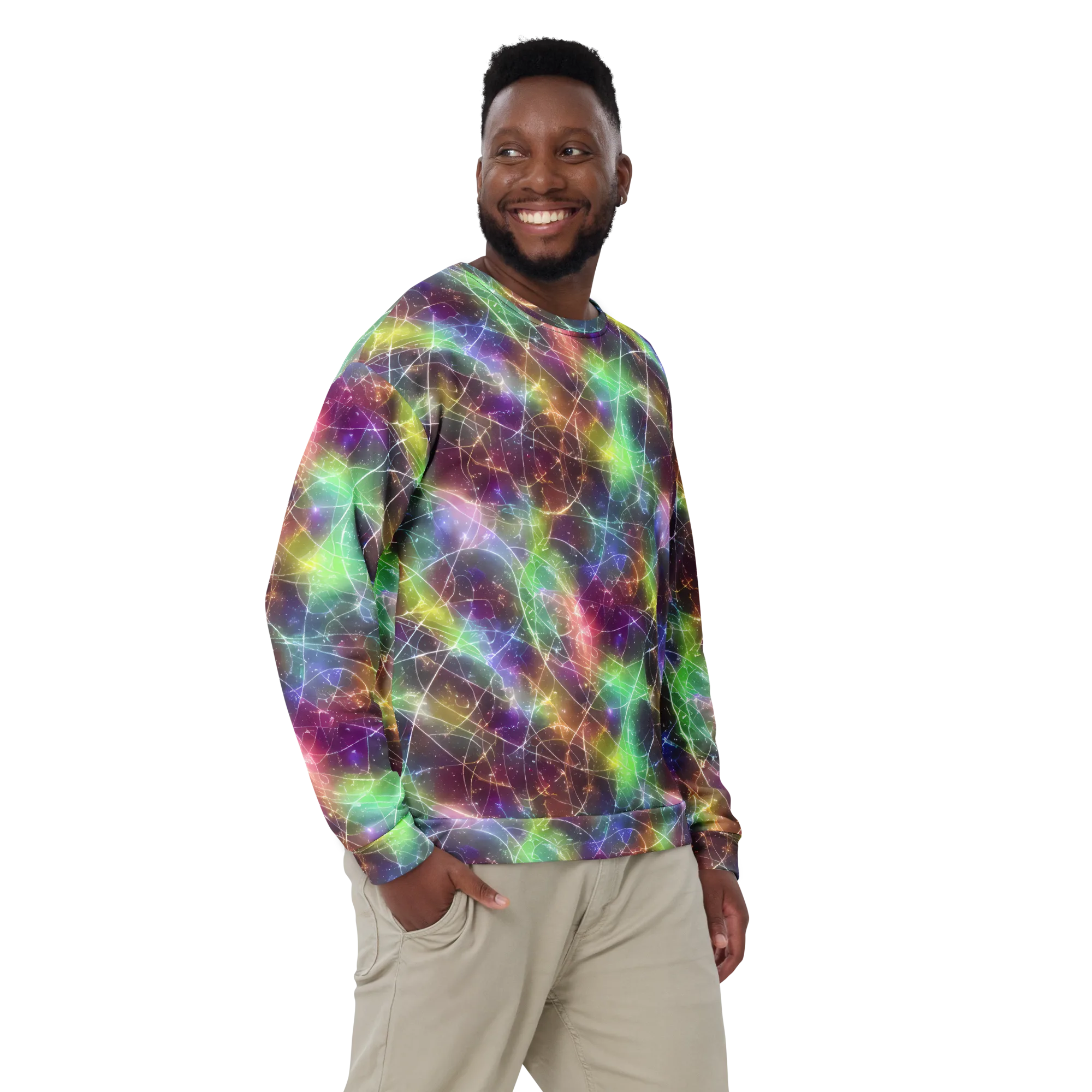 Shattered Starlight on Sweatshirt — Front