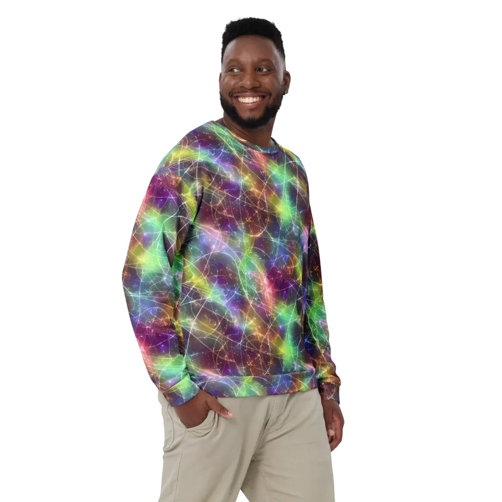 Shattered Starlight on Sweatshirt — Front
