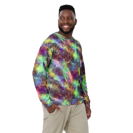 Shattered Starlight on a Sweatshirt