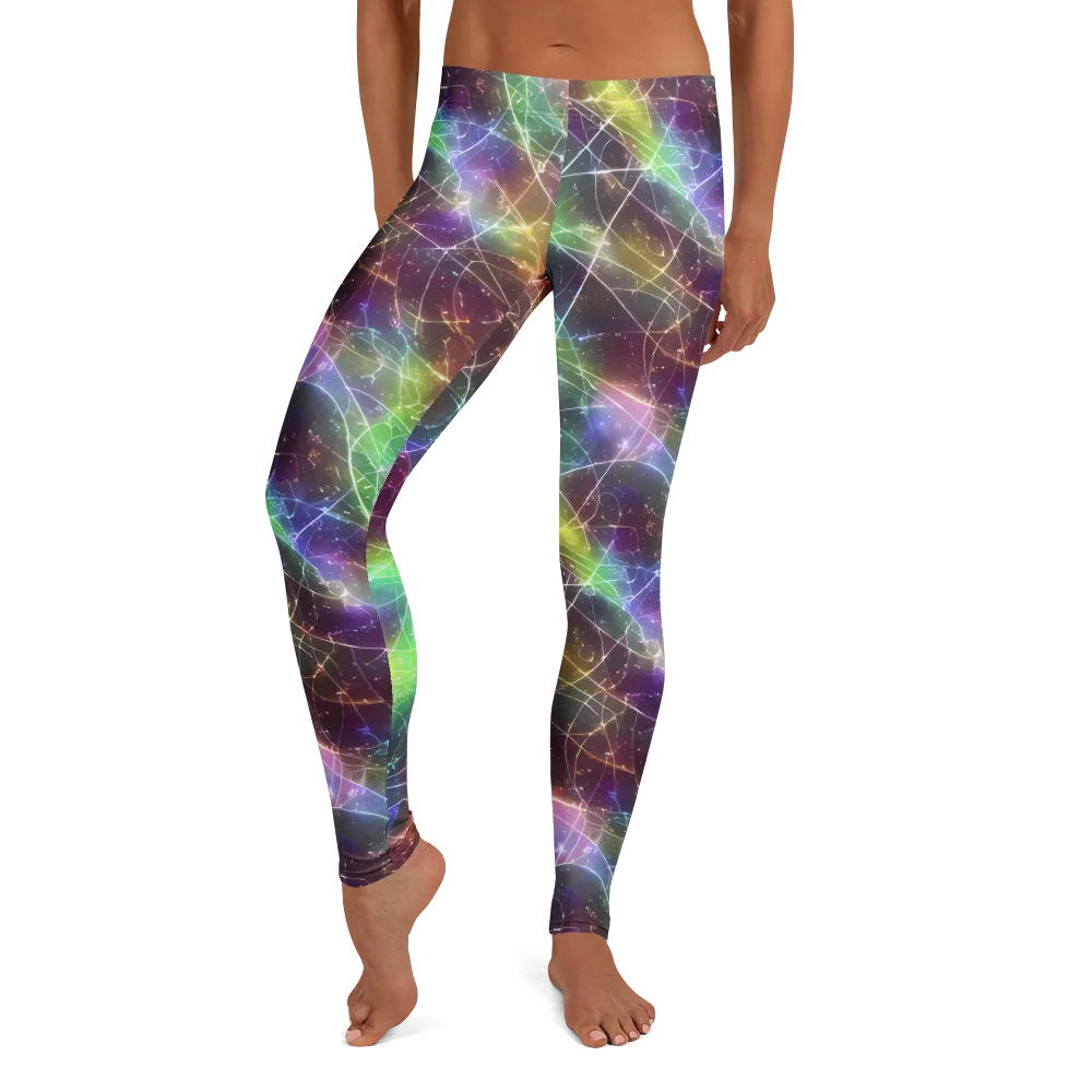 Shattered Starlight on Leggings — Front
